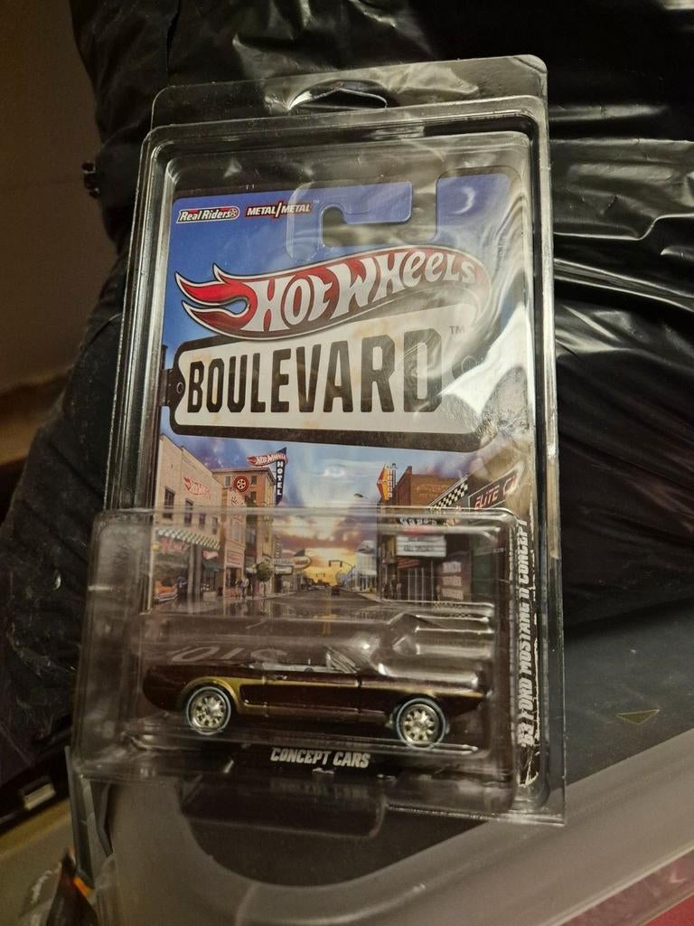 Hotwheels hot wheels boulevard ford mustang concept protecte, Ophalen of Verzenden