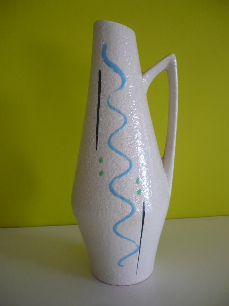 Knappe vintage fifties vaas Scheurich Heinz Siery  W-Germany, Antiquités & Art, Antiquités | Vases, Enlèvement ou Envoi