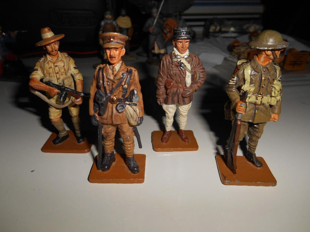 Del Prado lot de 4 militaire 2WW, Enlèvement ou Envoi