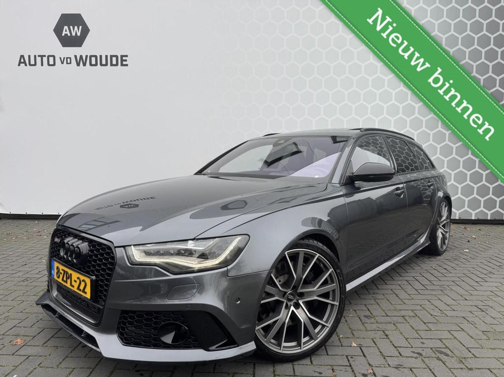 Audi RS 6 Avant 4.0 TFSI RS6 quattro Miltek B&O Pano Perform, Autos, Audi, Achat, 560 ch, Entreprise, Carnet d'entretien