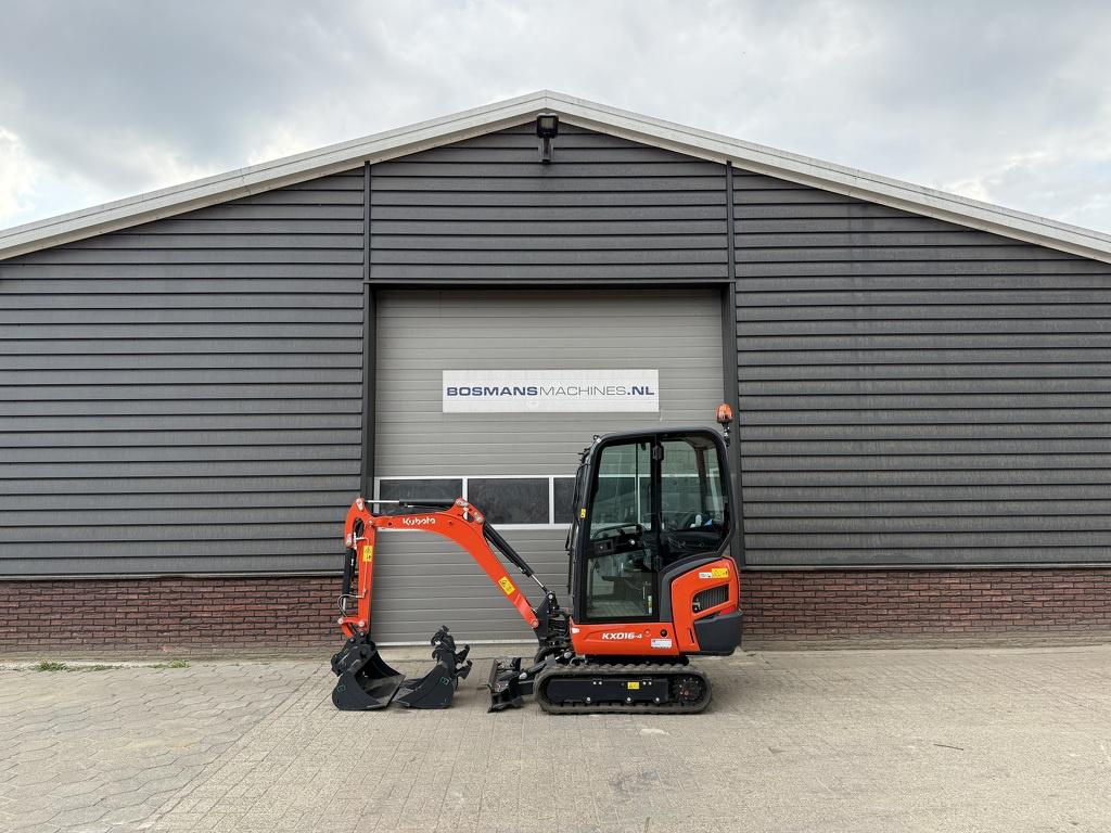 Kubota KX016 minigraver NIEUW €365 LEASE, Zakelijke goederen, Machines en Bouw | Kranen en Graafmachines, Kubota Hol, Kbt_g.eu_market_surveillance@kubota.com