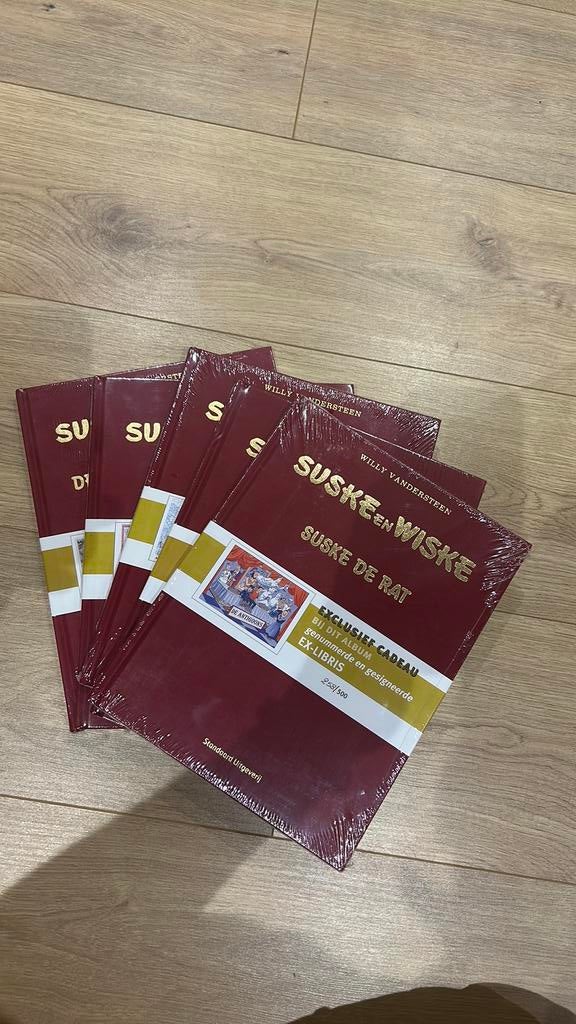 Vandersteen suske en wiske 5 x luxe genummerd gesigneerd, Enlèvement ou Envoi, Neuf