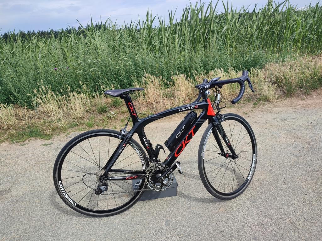 CKT elektrische koersfiets, Ophalen, Carbon