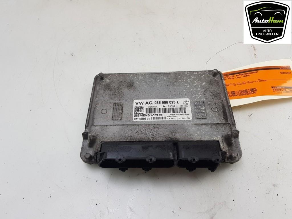 CALCULATEUR MOTEUR ECU Polo V (6R) (|03E906023L|), Utilisé, Volkswagen