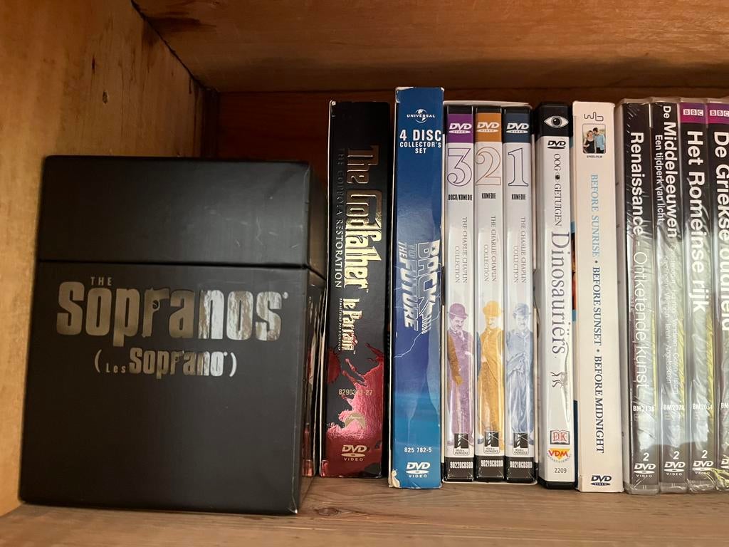 DVD collectie, Sopranos, Godfather, Disney, kuifje, Cd's en Dvd's, Ophalen, Zo goed als nieuw