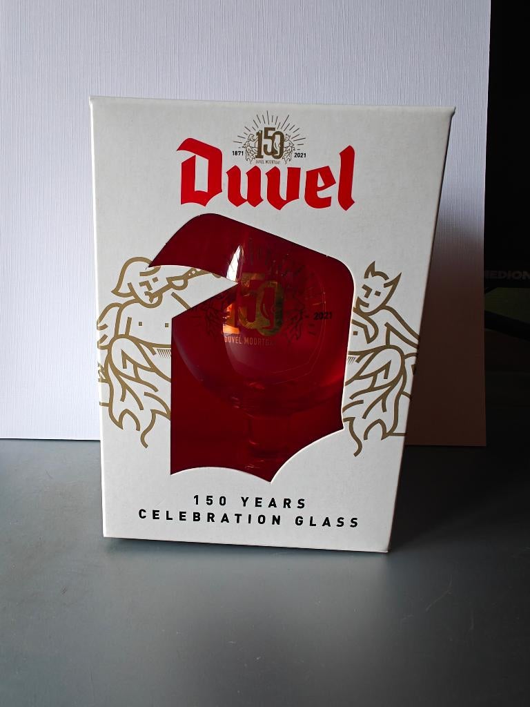 Duvel glas 150 Years, Verzamelen, Ophalen, Nieuw, Glas of Glazen, Duvel
