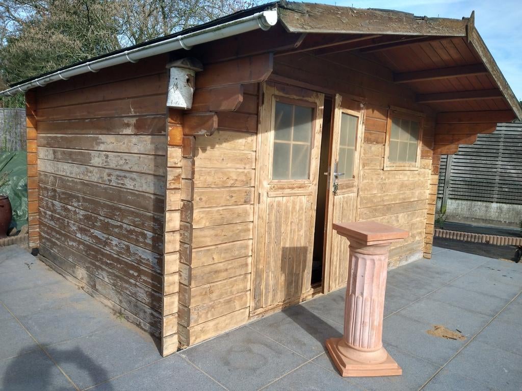 Tuinhuis, Ophalen, Hout, Tuinhuis