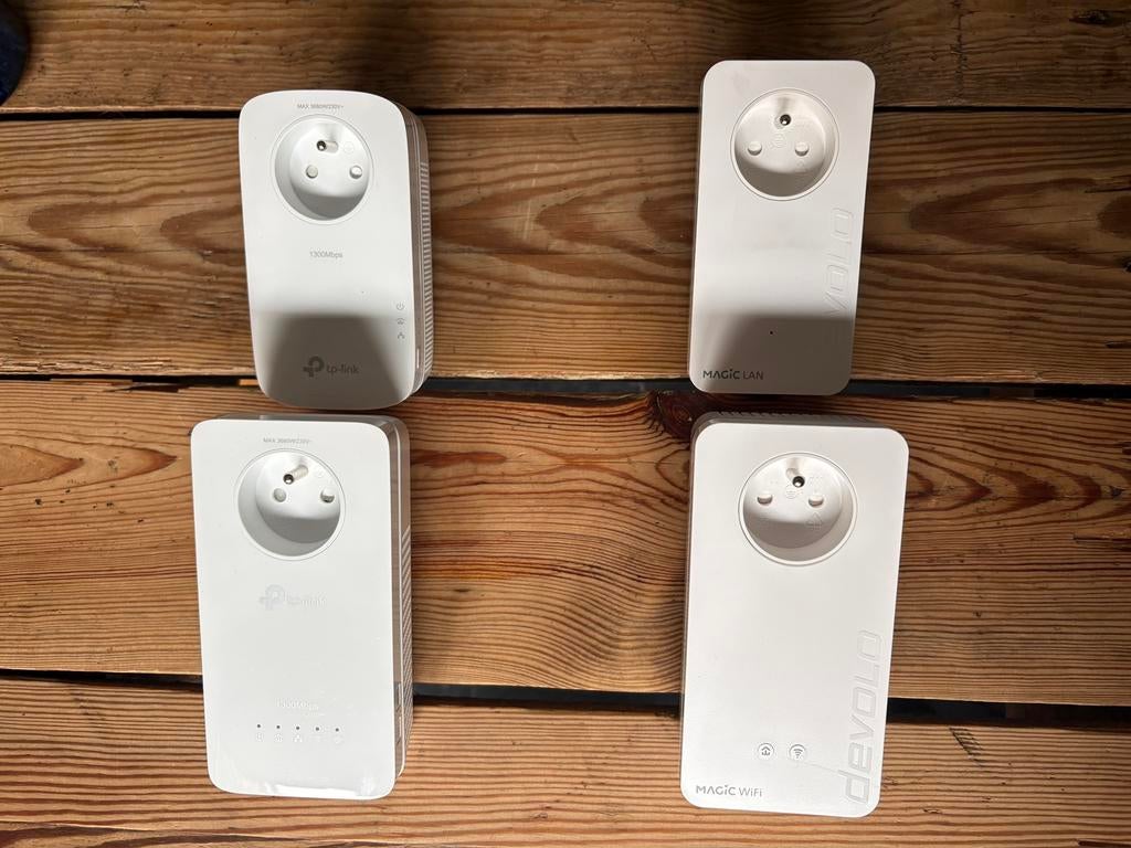TP-link & Devolo powerline-adapters wifi, Computers en Software, Powerlines, Ophalen of Verzenden, Zo goed als nieuw