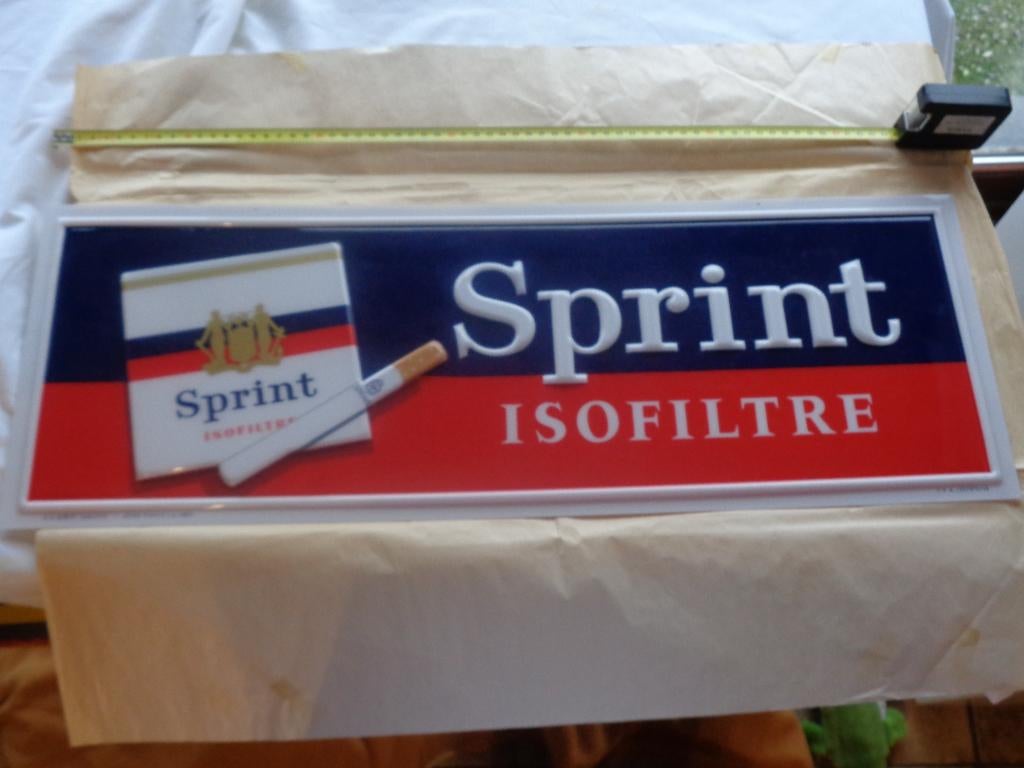publicite celluloide neuf cigarettes sprint, Enlèvement ou Envoi, Neuf