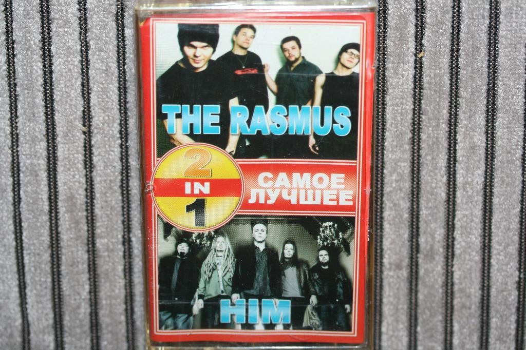 HIM - The Rasmus - The Best - cassette, Ophalen of Verzenden, Nieuw in verpakking, Rock en Metal, 1 bandje