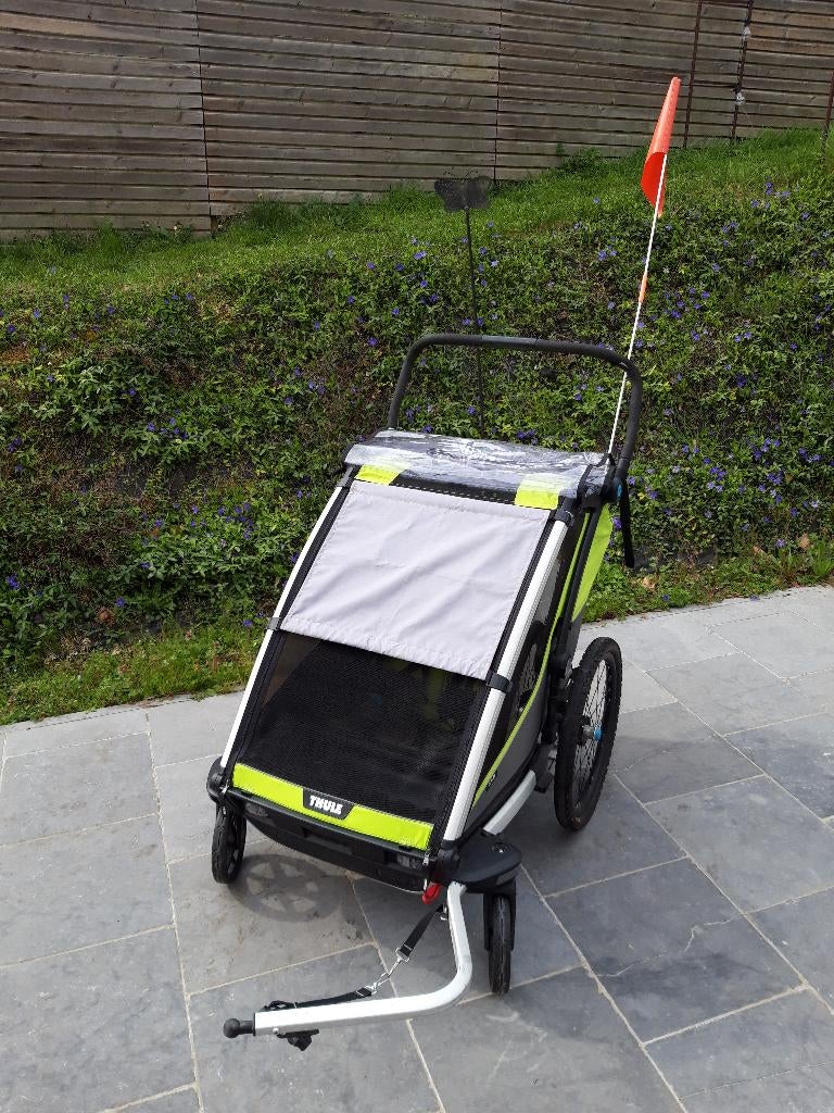 Thule Chariot Cab 2, Vélos & Vélomoteurs, THULE, 40 à 60 kg, Enlèvement, Utilisé