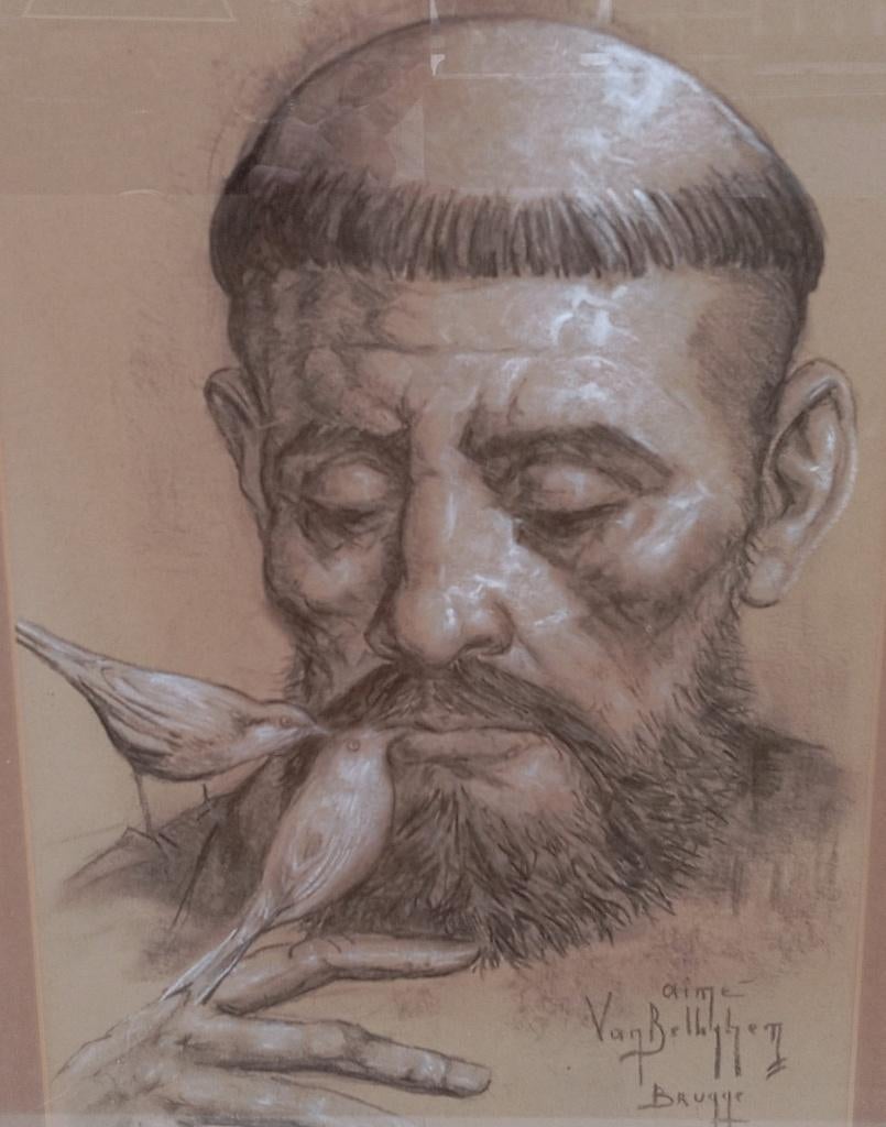 Aimé Van Belleghem schilderij, Ophalen of Verzenden