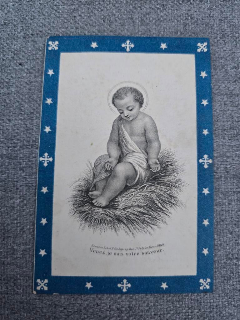 Doodsprentje kind 1897 , Halen, Ophalen of Verzenden, Bidprentje