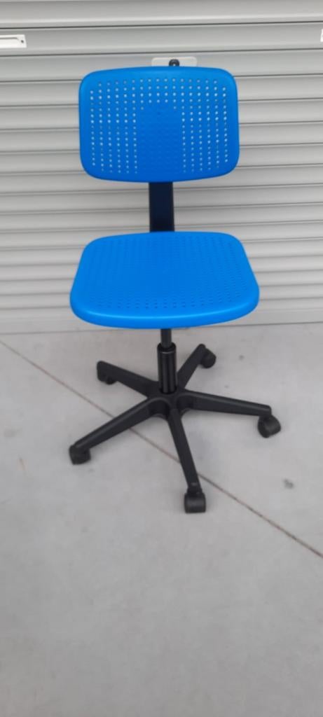 Bureaustoel IKEA, Ophalen, Zo goed als nieuw, Blauw, Bureaustoel