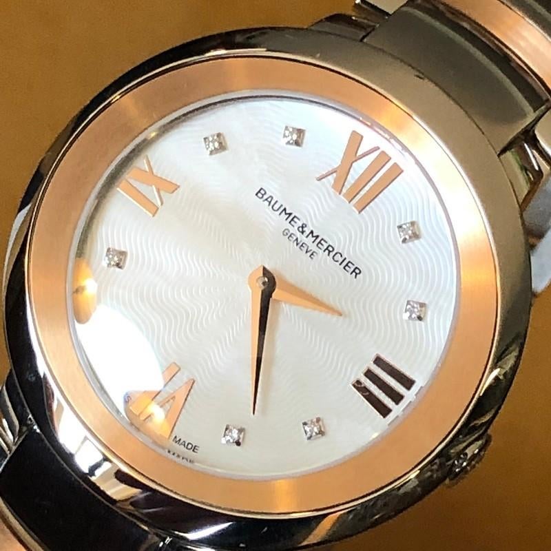 NIEUW BAUME et MERCIER DAMES HORLOGE PROMESSE DIAMOND -45%, Enlèvement ou Envoi, Neuf