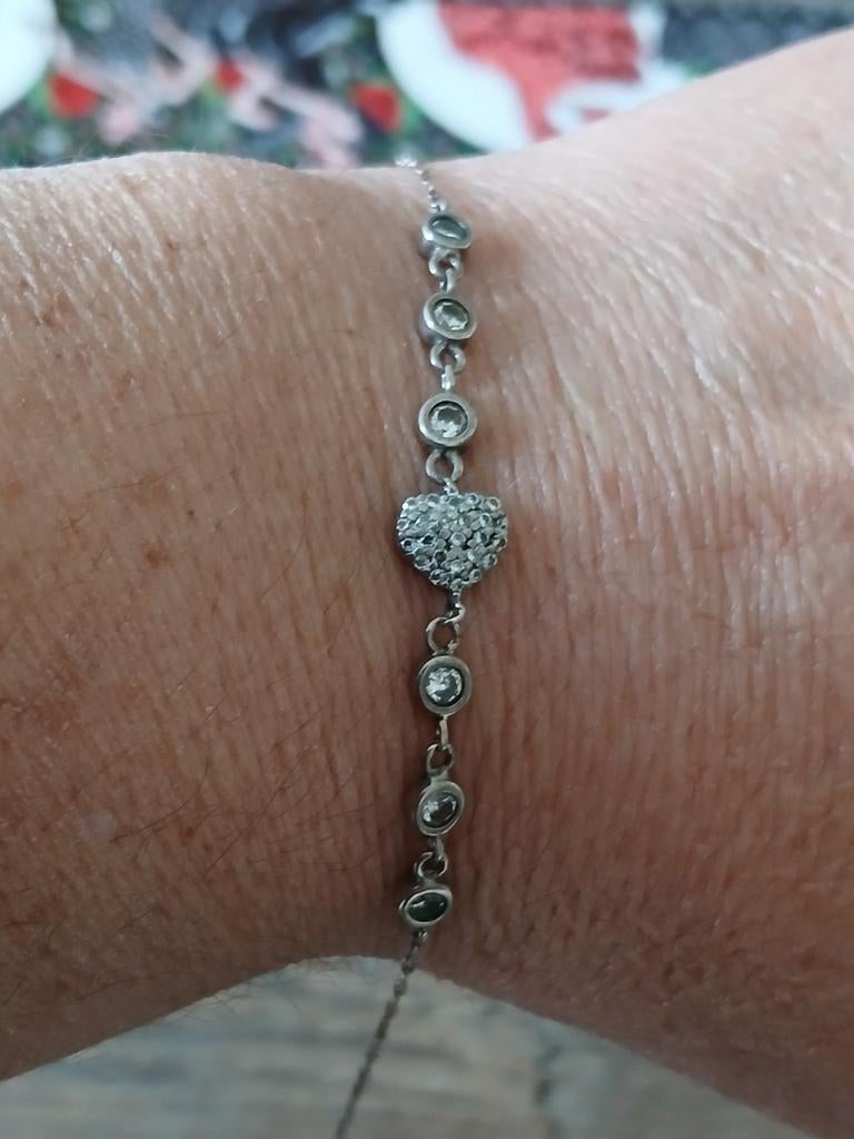 925 zilveren armband, Zilver, Zilver