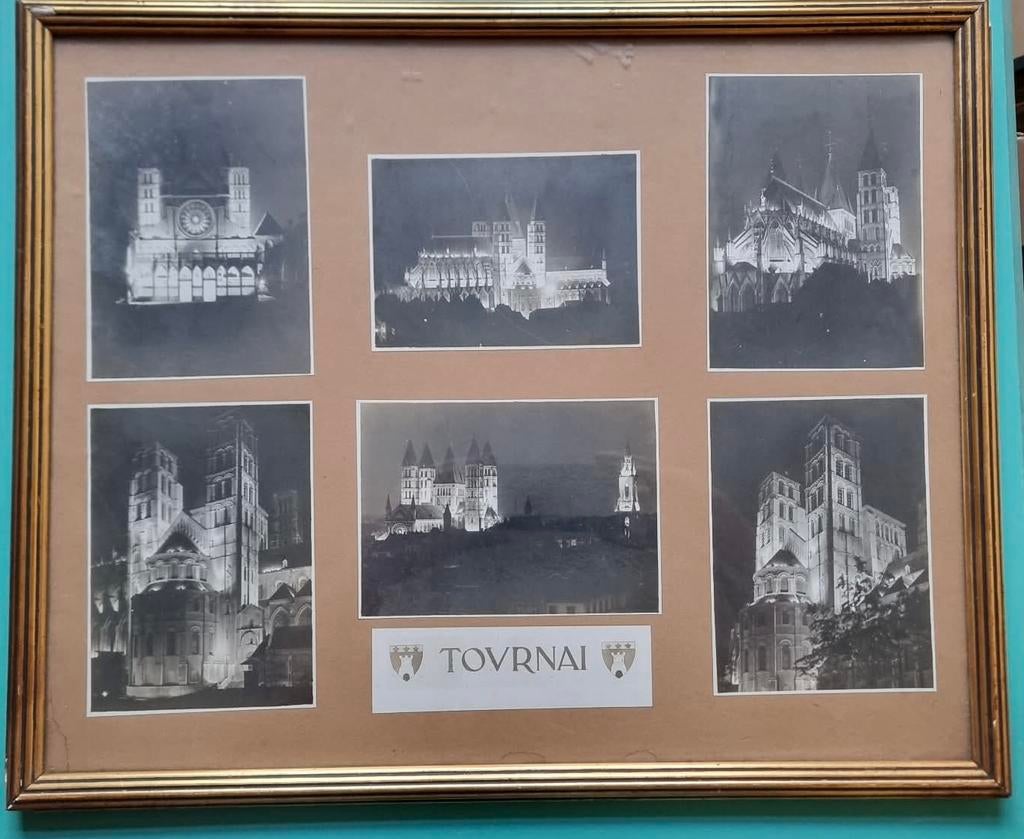 Tournai  cathédrale 1931 signé Reynders, Enlèvement ou Envoi, Comme neuf