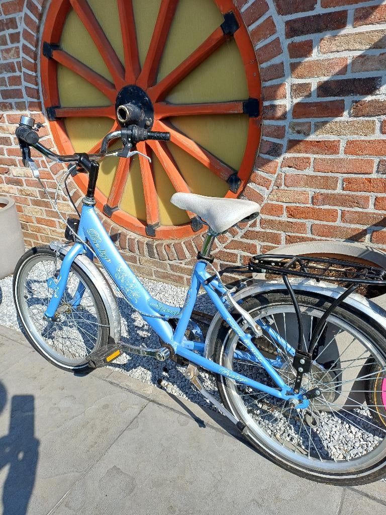 kinderfiets, Fietsen en Brommers, Ophalen, Gebruikt, Handrem, Prestige