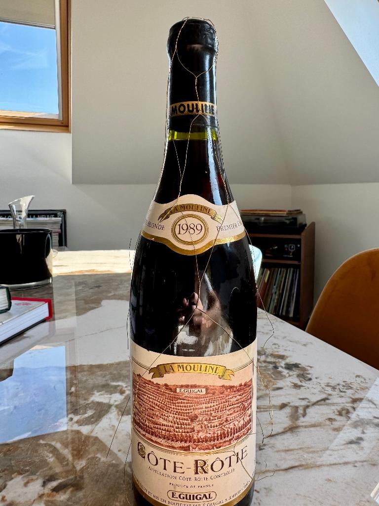 La Mouline 1989 - Guigal, Collections, Vins, Neuf, Enlèvement ou Envoi, Pleine, Vin rouge