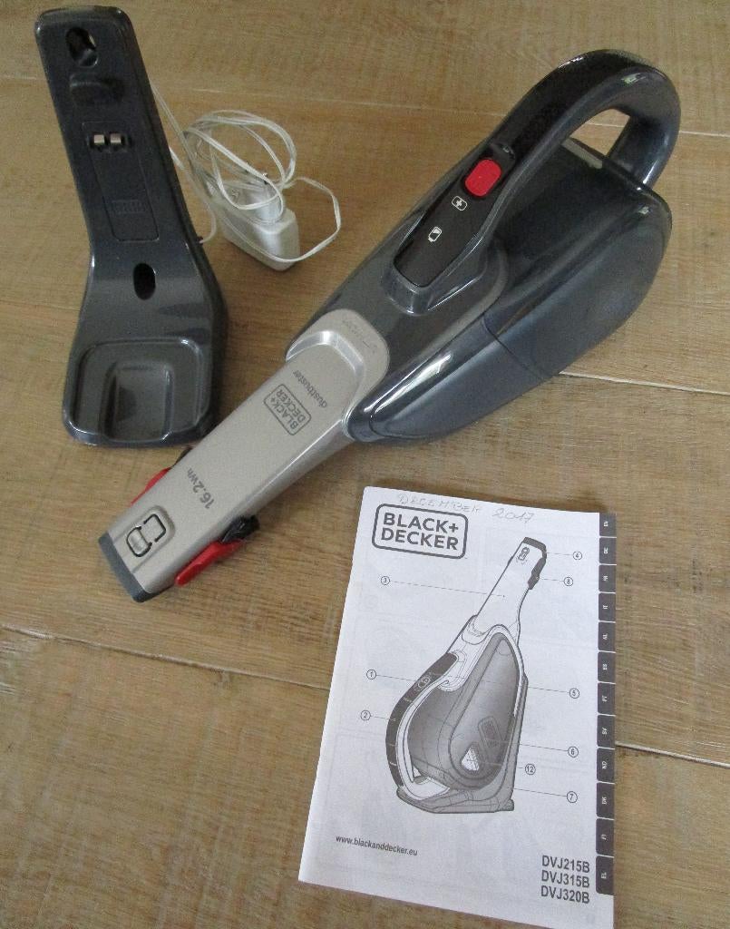 kruimeldief Black & Decker, Elektronische apparatuur, Stofzuigers, Kruimeldief, Ophalen of Verzenden, Zo goed als nieuw, Minder dan 1200 watt