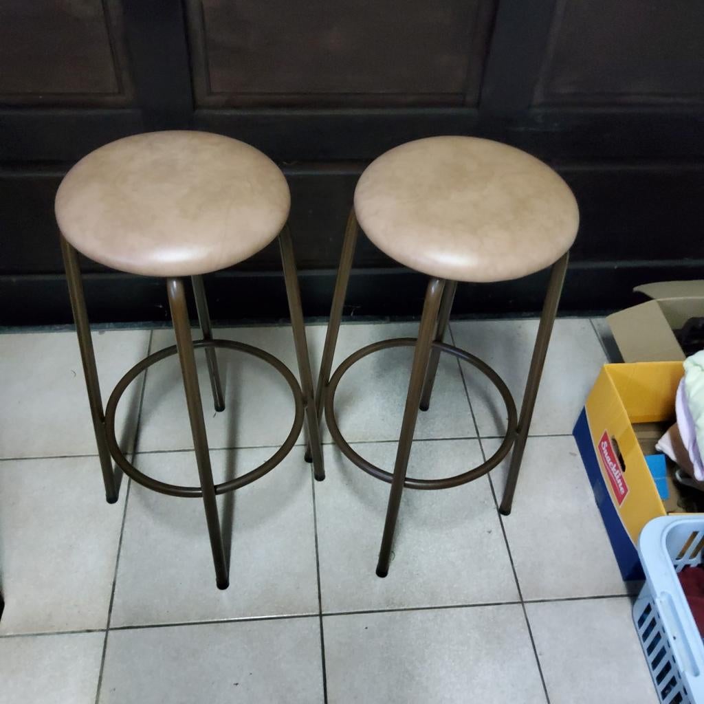 2 tabourets de bar, Maison & Meubles, Tabourets de bar, Enlèvement