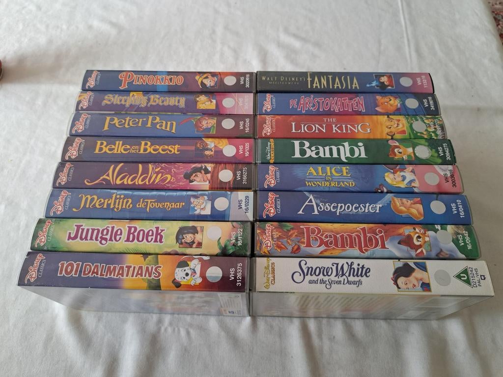 Disney Classics, VHS, Cd's en Dvd's, VHS | Kinderen en Jeugd, Ophalen