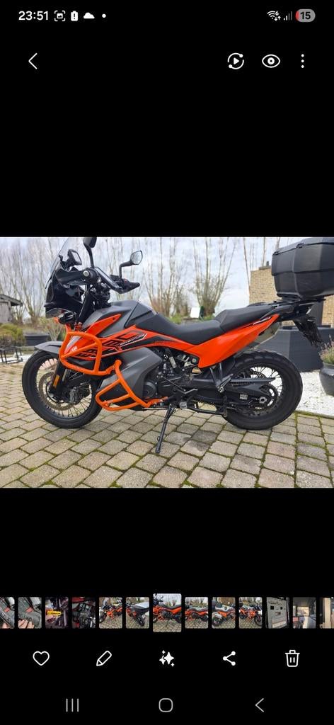 Ktm 890 de 2023, Tourisme, Plus de 35 kW, Permis Moto A1 minimum, 2 cylindres