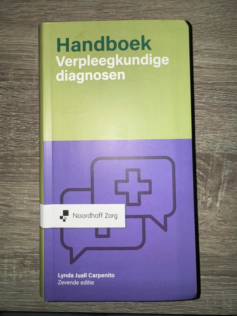 Handboek verpleegkundige diagnosen, Boeken, Ophalen, Gelezen