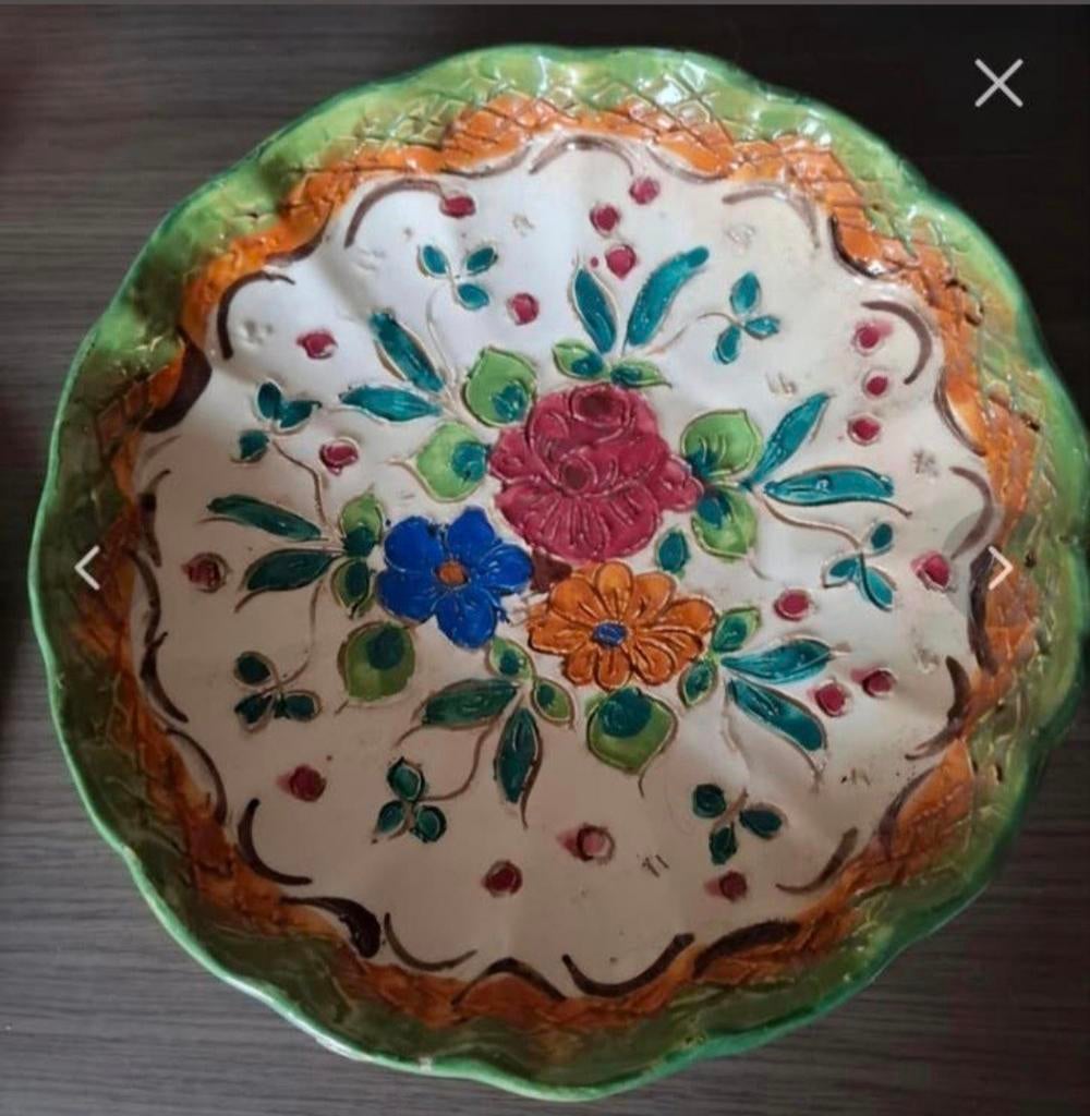 Prachtige keramische knutselschaal, Keramiek, Overige typen, Nieuw, Ophalen of Verzenden