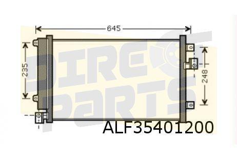 Fiat Multipla (9/04-5/09) Multipla (1.9JTD) condensor OES! 7, Autos : Pièces & Accessoires, Neuf, -, -, Fiat