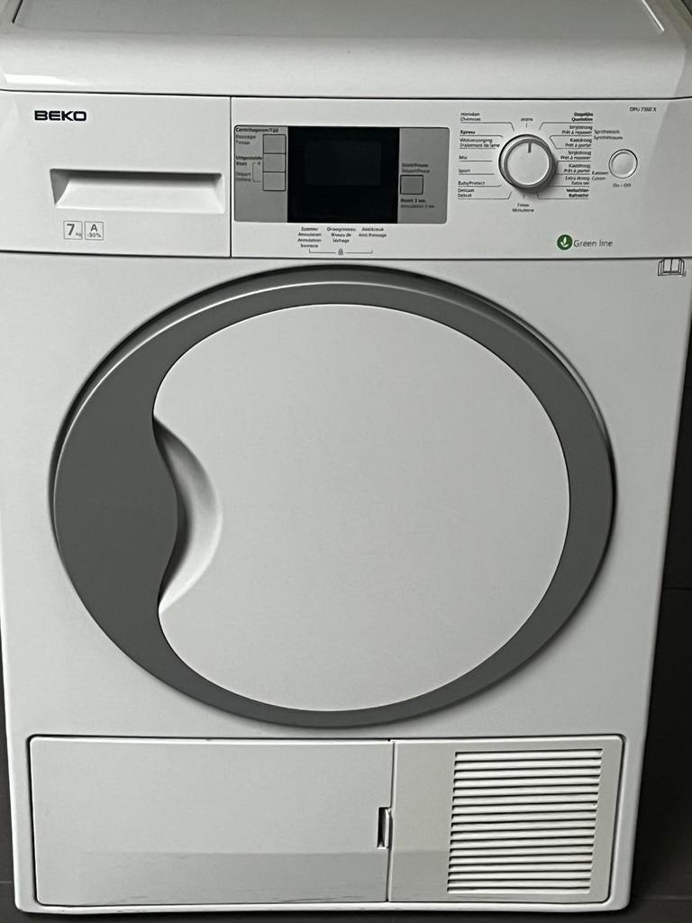 Droogkast Beko 7 kg Klasse A warmtepomp, Ophalen, Zo goed als nieuw