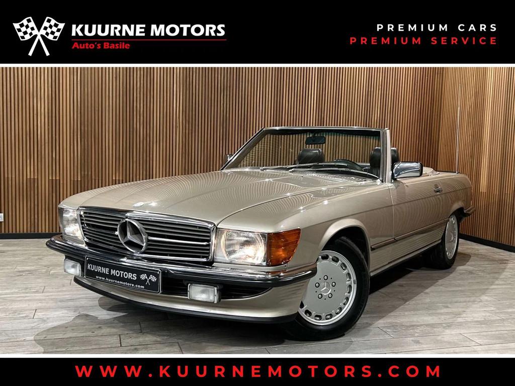 Mercedes-Benz 500-serie 500 SL *ORIGINEEL EUROPEES* Oldtimer, Cuir, Entreprise, Noir, Automatique
