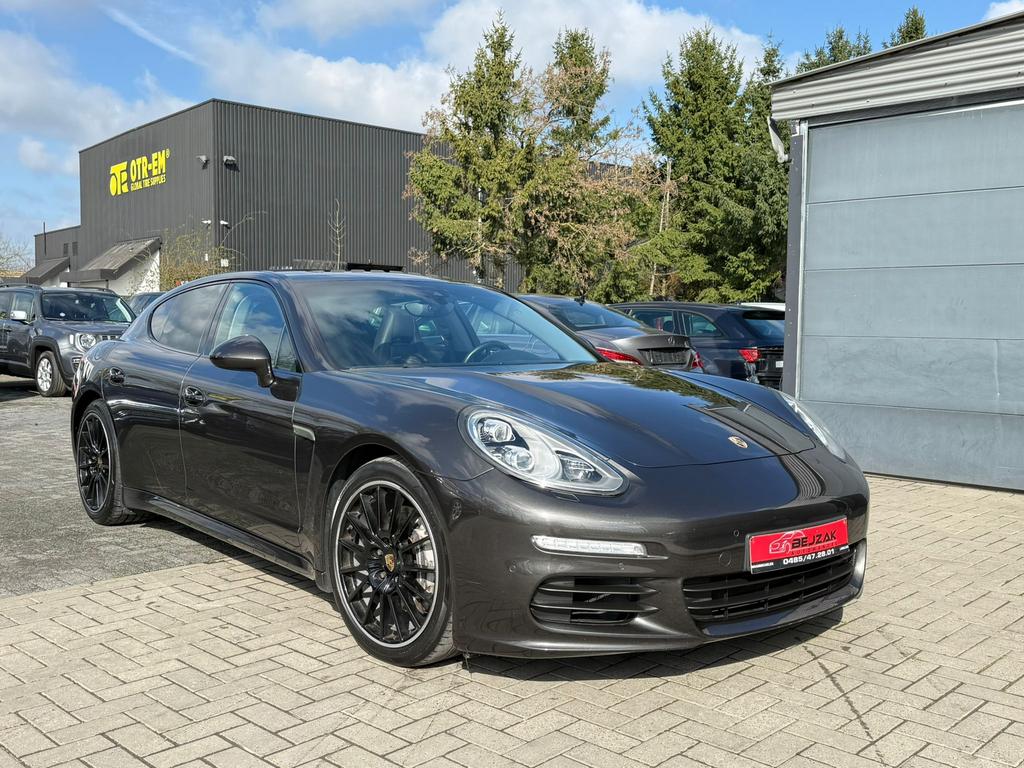 Porsche Panamera 3.0d V6 Face-Lift Panl/Xenon 300PK, Auto's, Porsche, Achterwielaandrijving, Zwart, Bedrijf, ABS