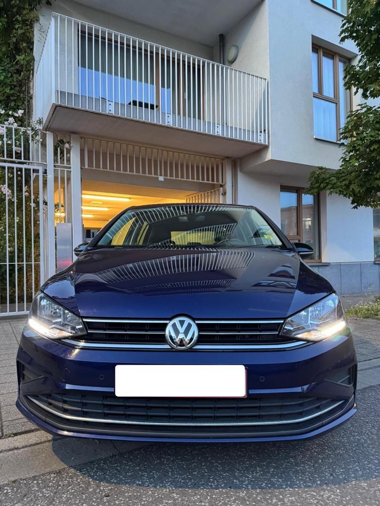 Volkswagen Golf Sportvan 2020 IQ Drive, Auto's, Voorwielaandrijving, Monovolume, Blauw, 5 deurs