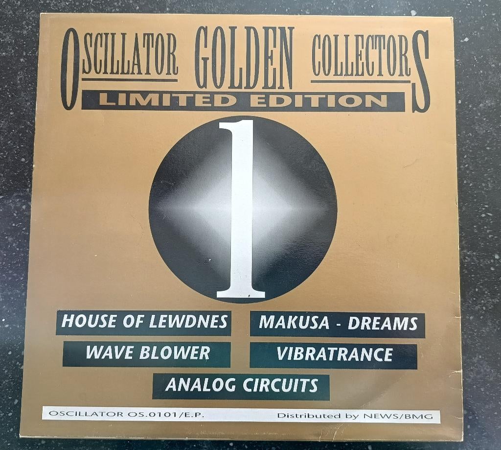 Oscillator golden collectors Limited edition, Cd's en Dvd's, Vinyl | Dance en House, Ophalen of Verzenden, Gebruikt, 12 inch, Techno of Trance