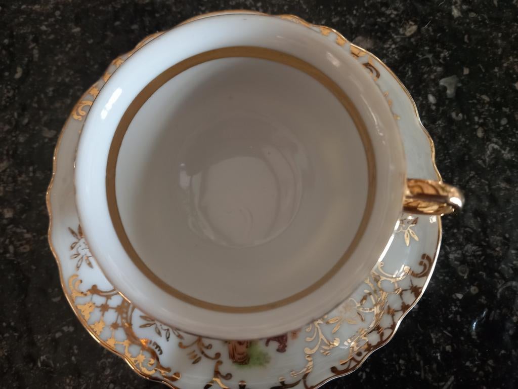 Service Mocha pour la fête des mères, Collections, Porcelaine, Cristal & Couverts, Enlèvement ou Envoi