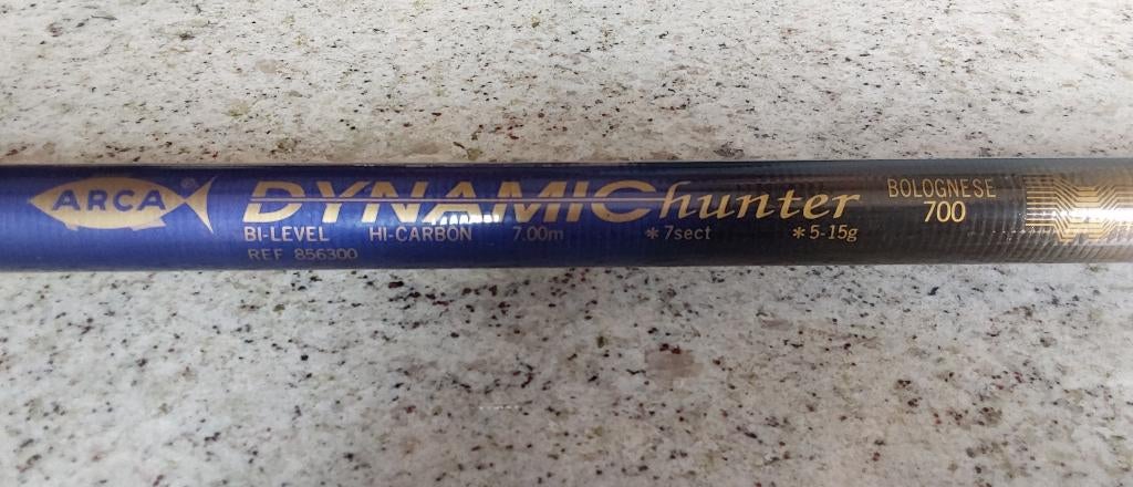 Arca canne téléscopique bolognese 7mètres (pêche au coup), Enlèvement, Utilisé, Autres types