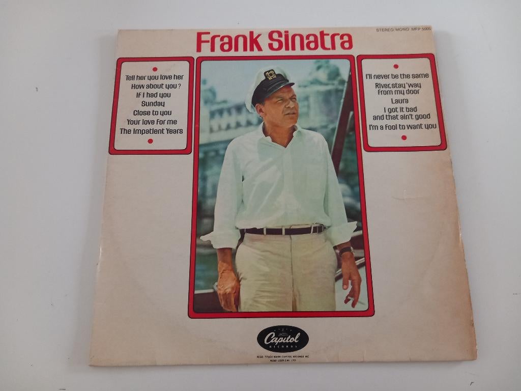Vinyl LP Frank Sinatra Hits Pop Jazz Crooners, Ophalen of Verzenden, 12 inch, Jazz