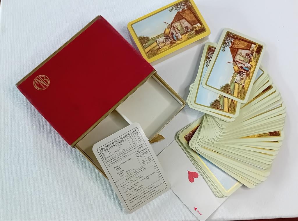 Vintage „" CNB "” Bridge Box - Zeer goede staat”, Verzenden, Verguld