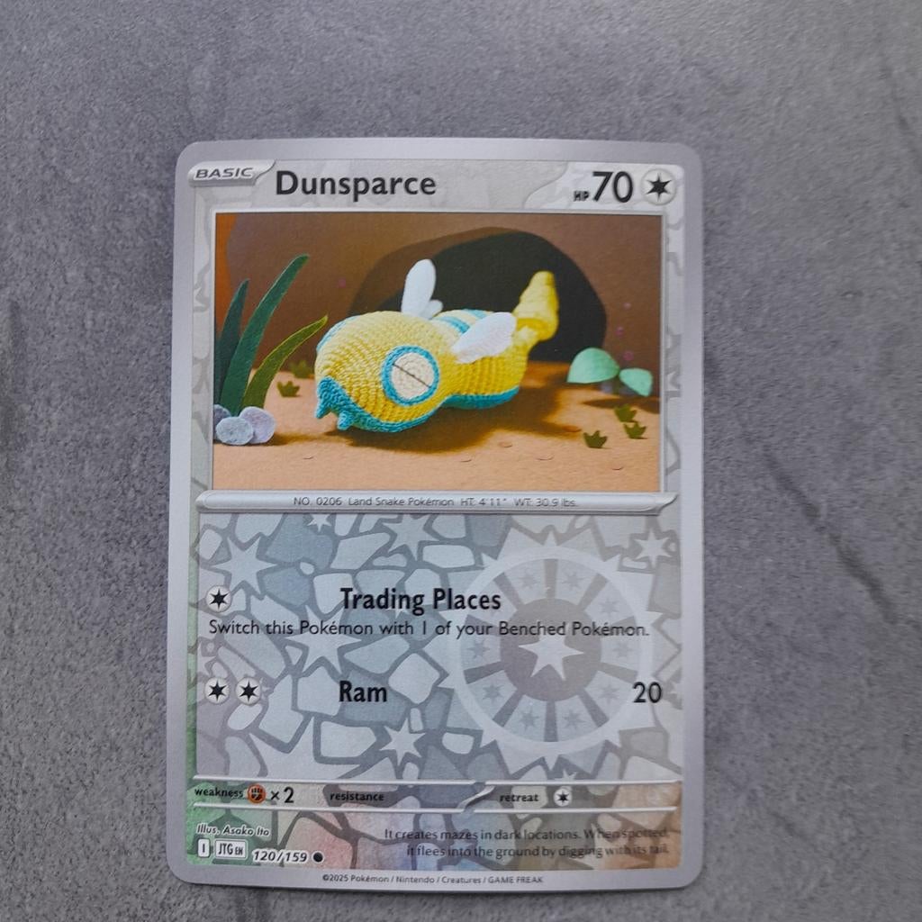 Dunsparce #120/159, Ophalen