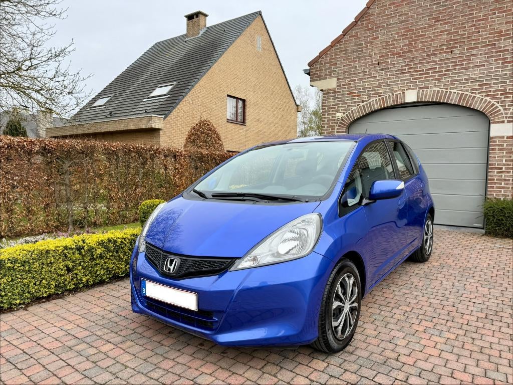 Honda Jazz 1.3i Automaat 125.222km Topstaat, Auto's, Euro 5, Stof, Zwart, 4 cilinders