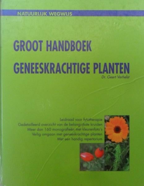 GROOT  HANDBOEK  GENEESKRACHTIGE  PLANTEN  voor  Herboristen, Boeken, Natuur, Ophalen