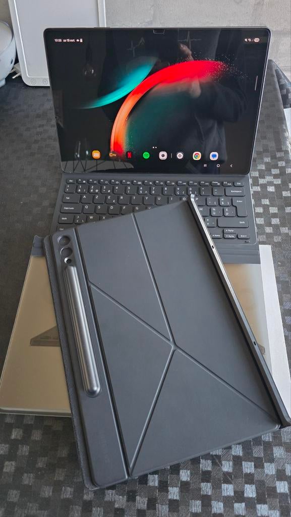 Samsung Galaxy Tab S9 FE+ Met 5G Android 16 Nieuwstaat!!, Computers en Software, Android Tablets, Ophalen, 12 inch, Zo goed als nieuw