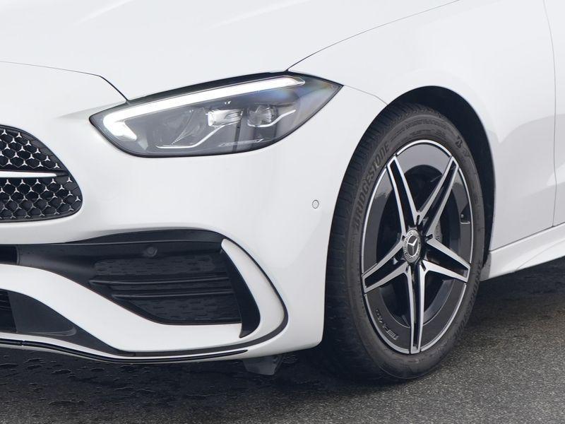 Mercedes-Benz C-klasse 180 Berline AMG Line | Panoramisch Da, Autos, Mercedes-Benz, 1800 kg, 4 portes, Entreprise, 1496 cm³