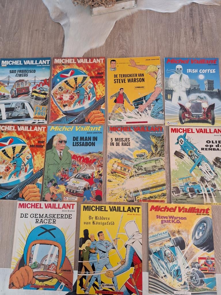 Lot van 11 michel vaillant strips, Boeken, Ophalen of Verzenden