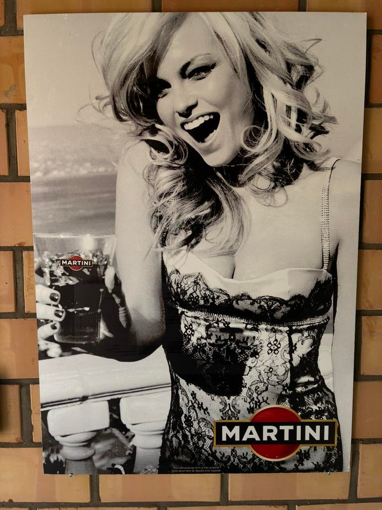 Martini, Verzamelen, Ophalen, Gebruikt, Reclamebord