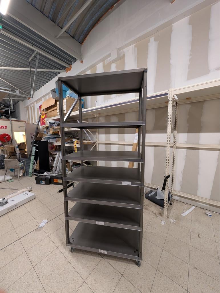 Opslag rek op wielen, Zakelijke goederen, Kantoor en Winkelinrichting | Magazijn, Stelling en Opslag, Ophalen of Verzenden