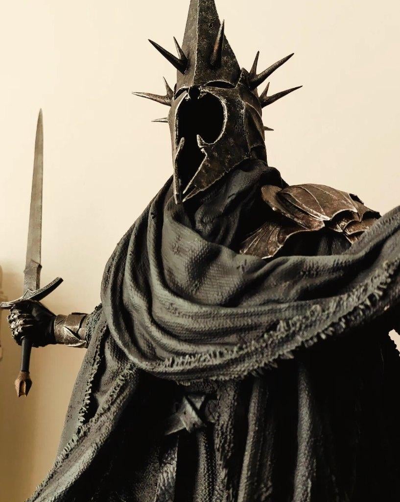 Statue de collection Roi-Sorcier d'Angmar (Prime 1) 1:4, Collections, Statues & Figurines, Comme neuf, Fantasy, Enlèvement