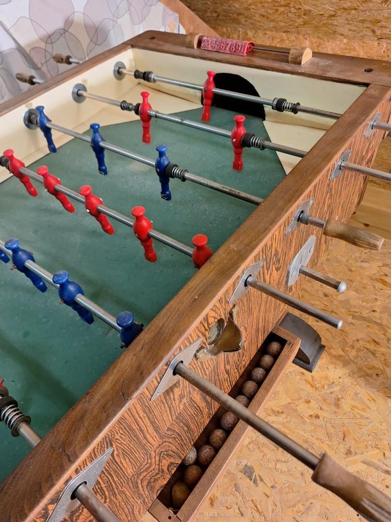 Voetbaltafel, Ophalen, Gebruikt