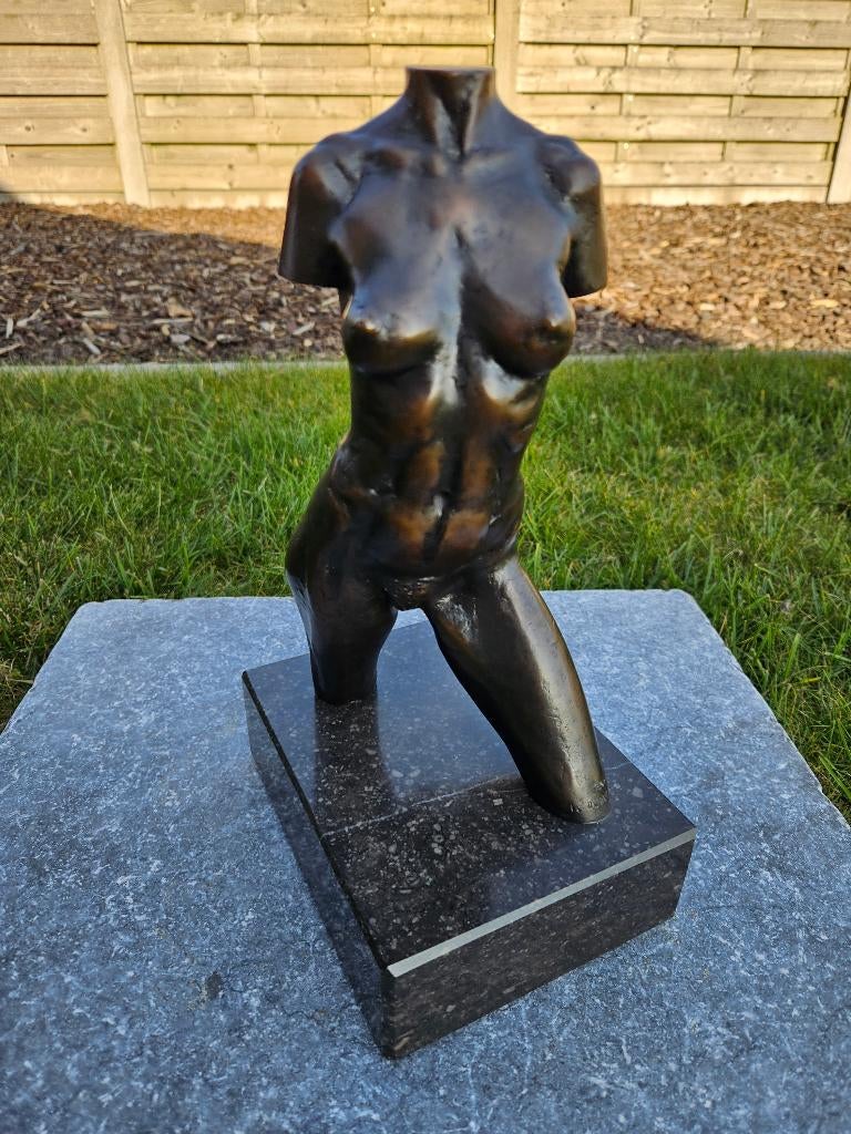 Duriez Irénée staand naakt aan vaste spotprijs, ook gevraagd, Antiek en Kunst, Kunst | Beelden en Houtsnijwerken, Ophalen of Verzenden